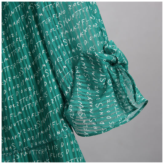 Gleam Textured Midi Dress