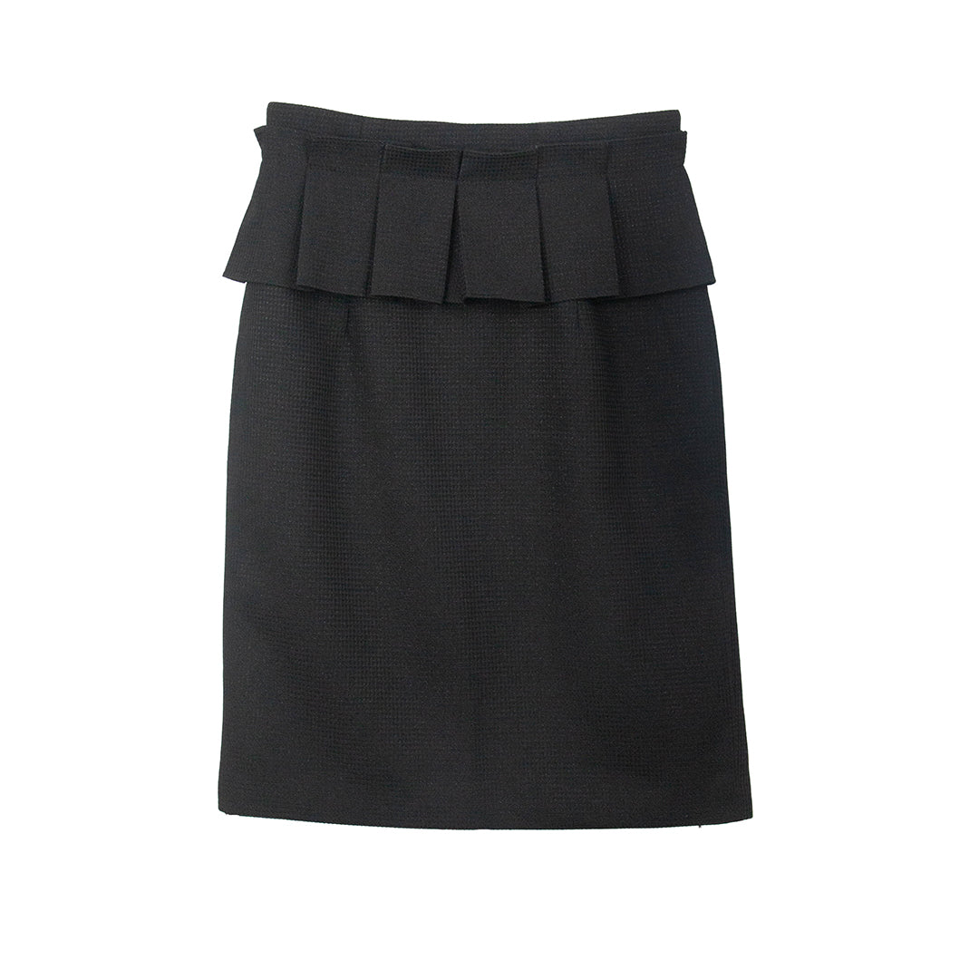 Textured Skirt with Ruffles