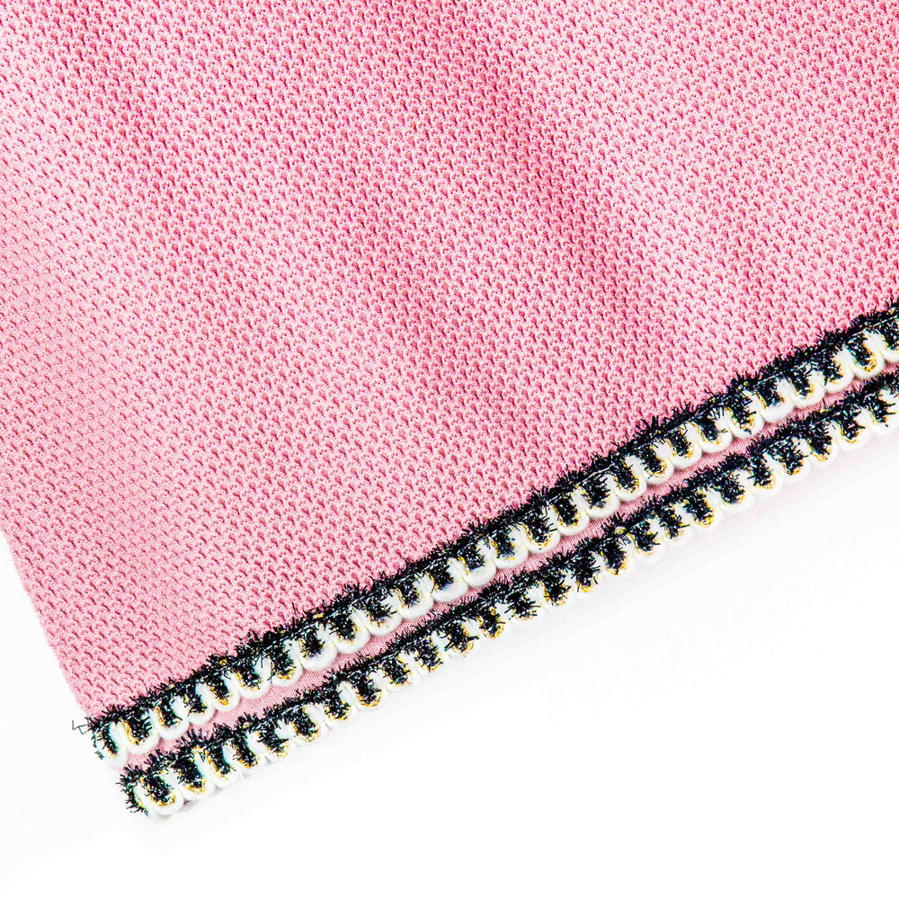 Pink Knit Pocket Skirt