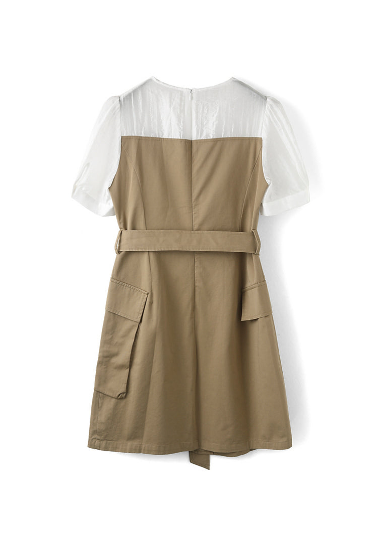Utility Chic Cargo Dress