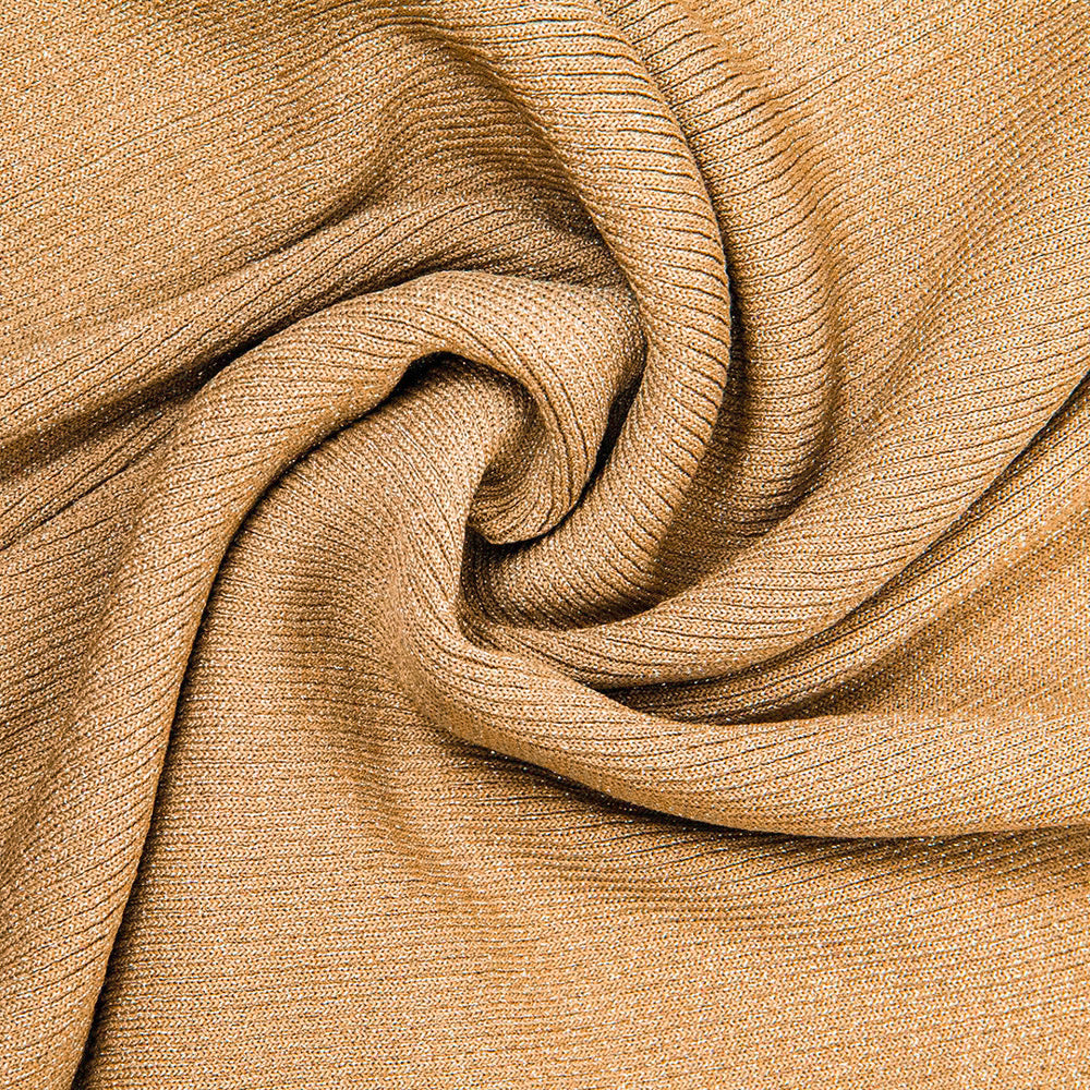 Caramel V-neck Top