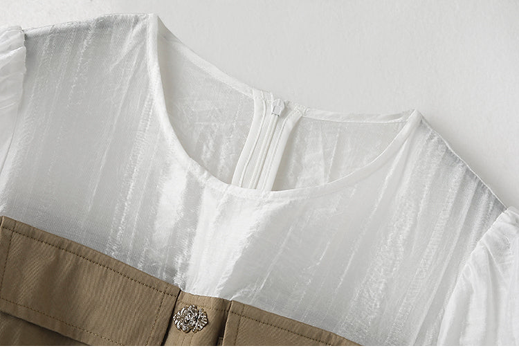 Utility Chic Cargo Dress