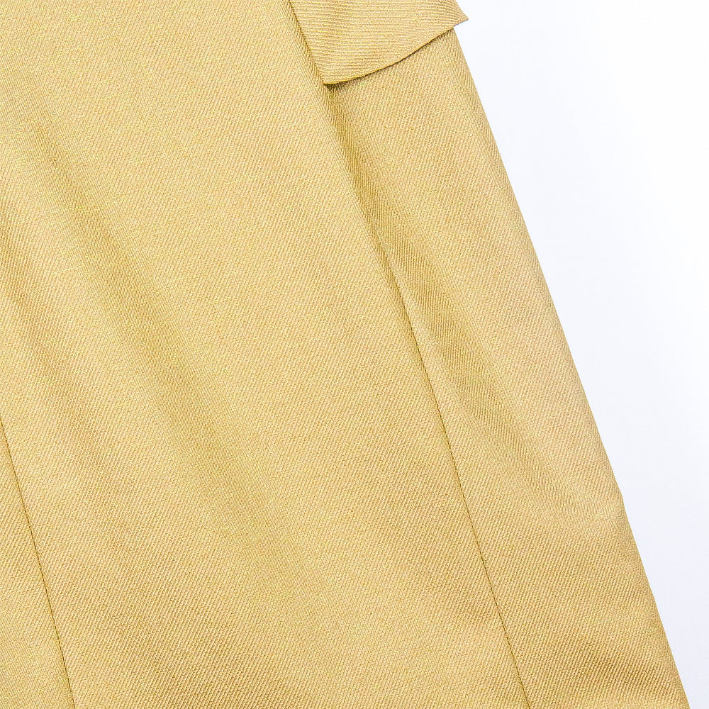 Gold Ruffle Skirt