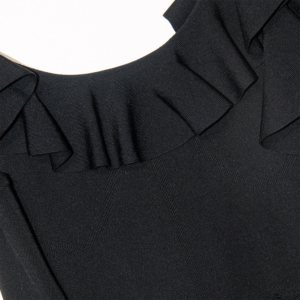 Knitted Ruffle Romance Dress