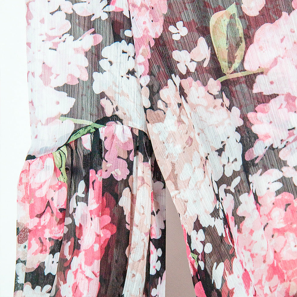 Semi-Sheer Floral Bliss Blouse