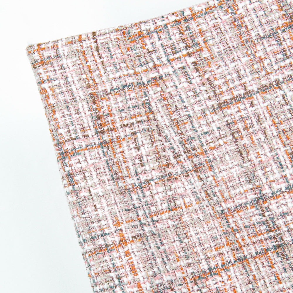 Chic Textured Tweed Skirt