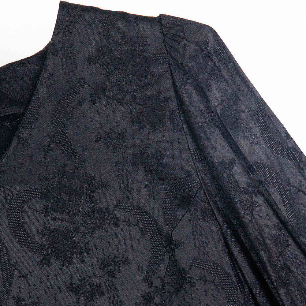 Textured Black Blouse