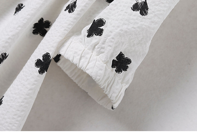 Chic Clover Charm Blouse