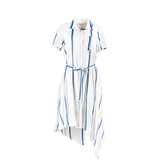 Seaside Stripe Midi Dress