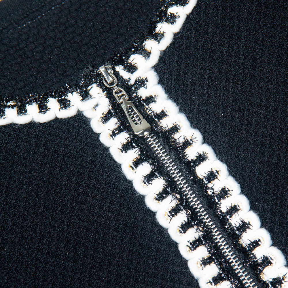Black and White Elegance Knitted Coordinates