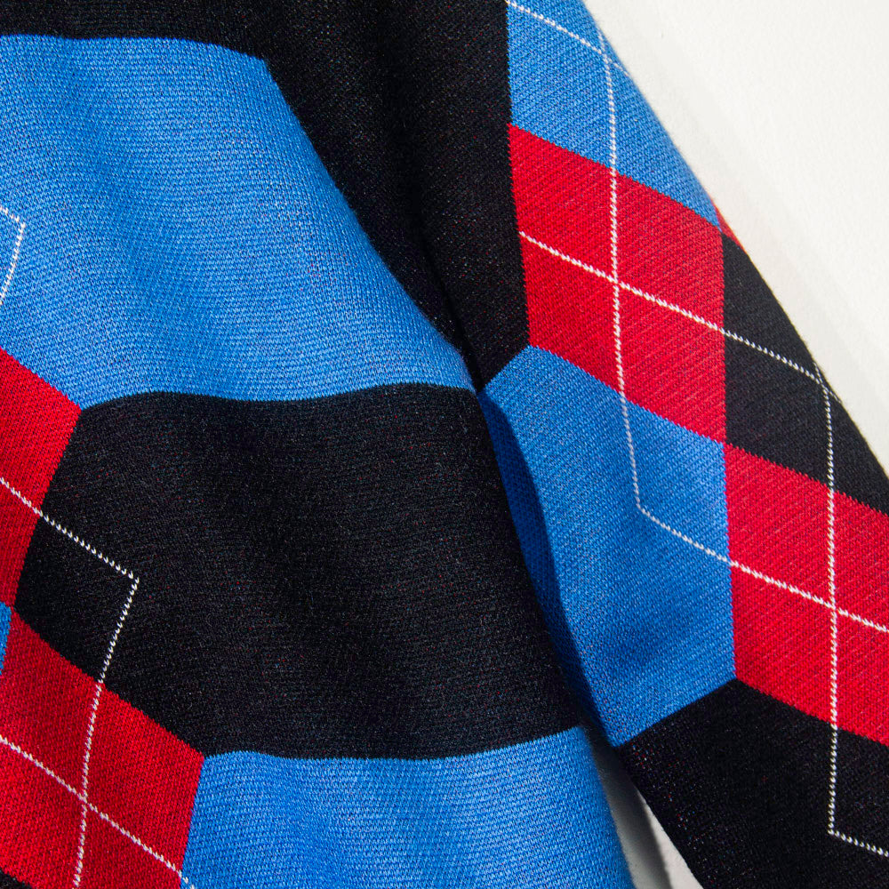 Bold Checkered Knitted Coordinates