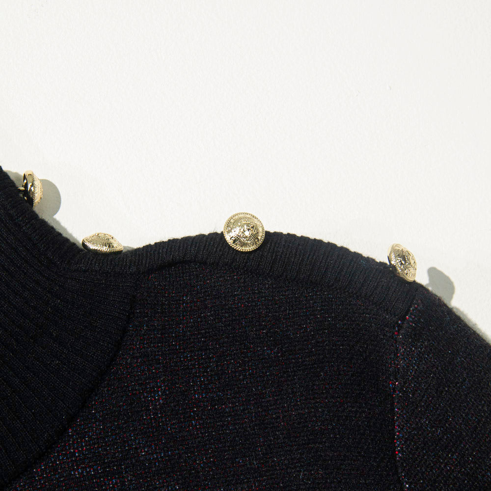 Bold Checkered Knitted Coordinates