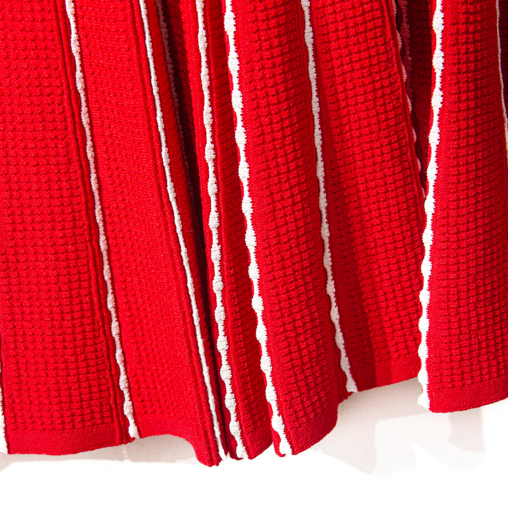 Knitted Scarlet Chic Dress