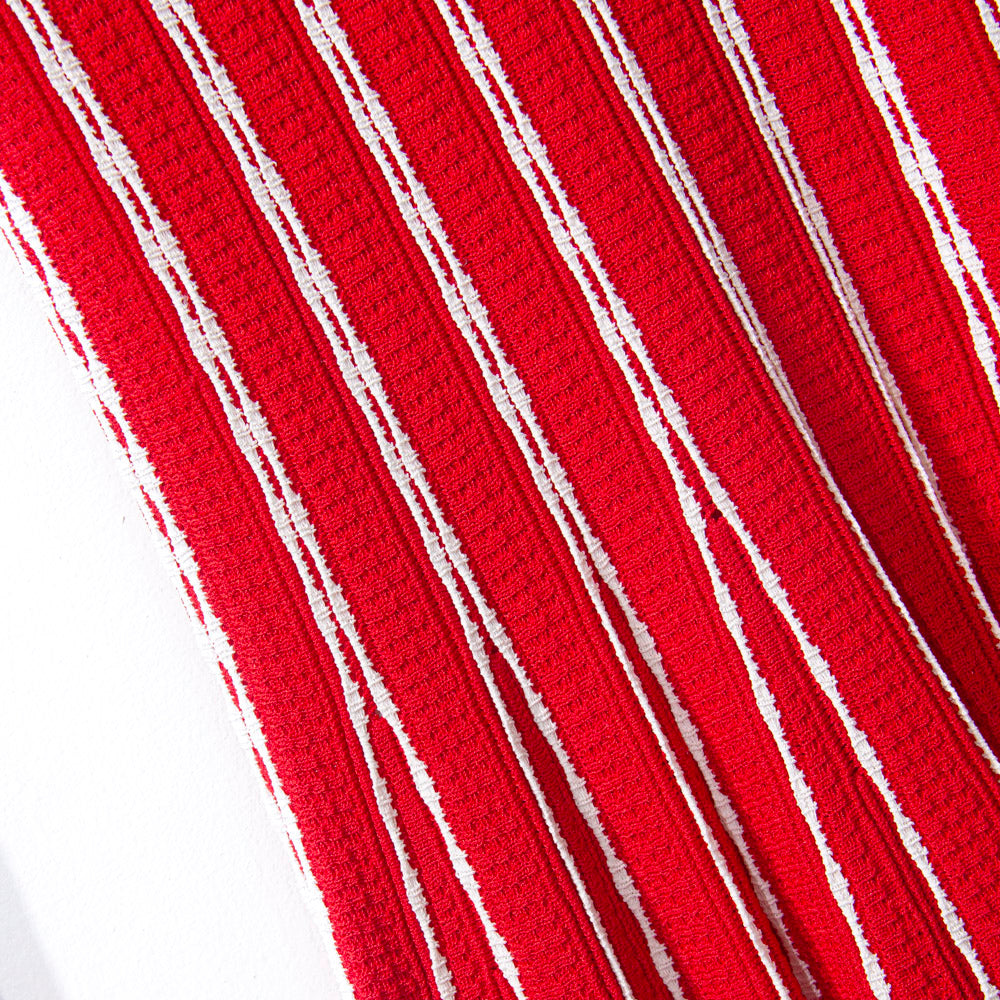 Knitted Scarlet Chic Dress