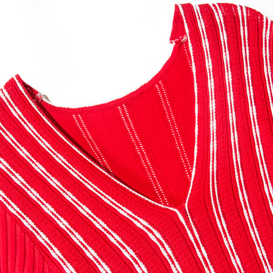 Knitted Scarlet Chic Dress