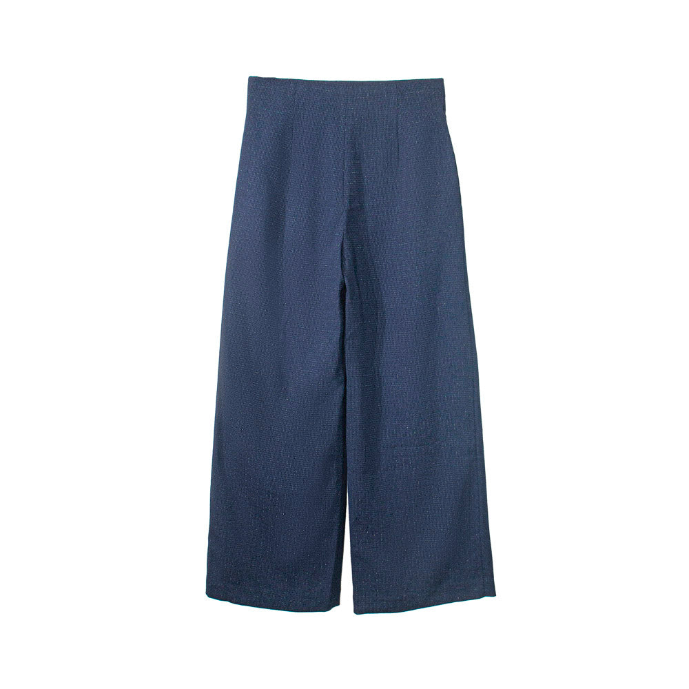 Navy Shimmer Slacks