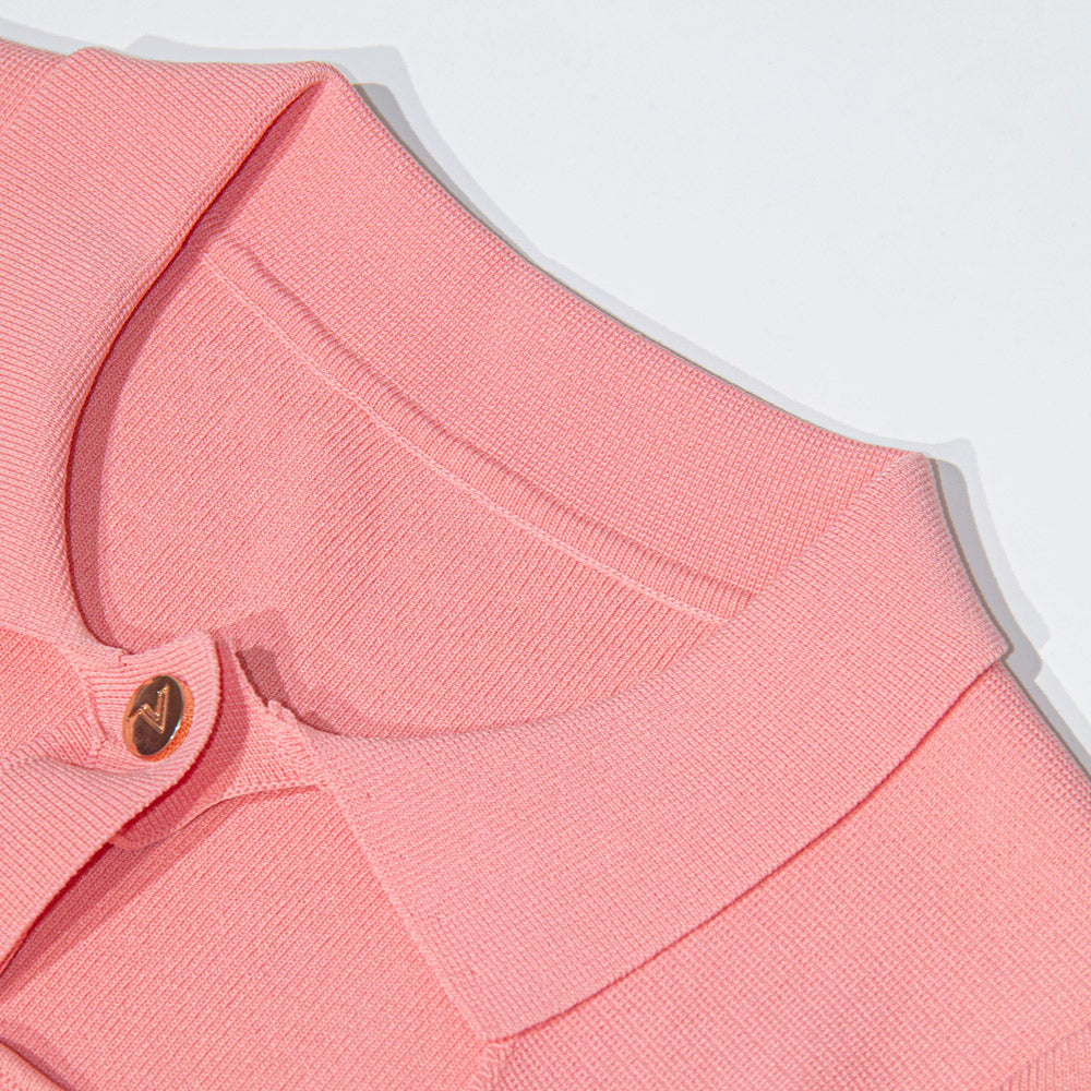 Chic Button-Up Knit Top