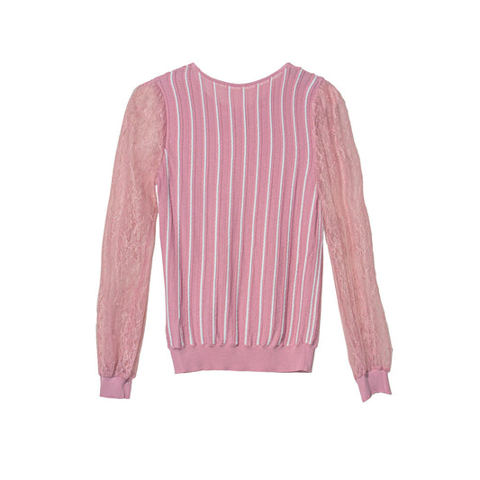 Delicate Lace Sleeve Top