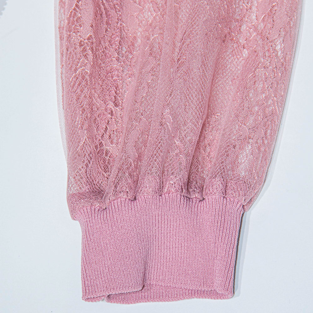 Delicate Lace Sleeve Top