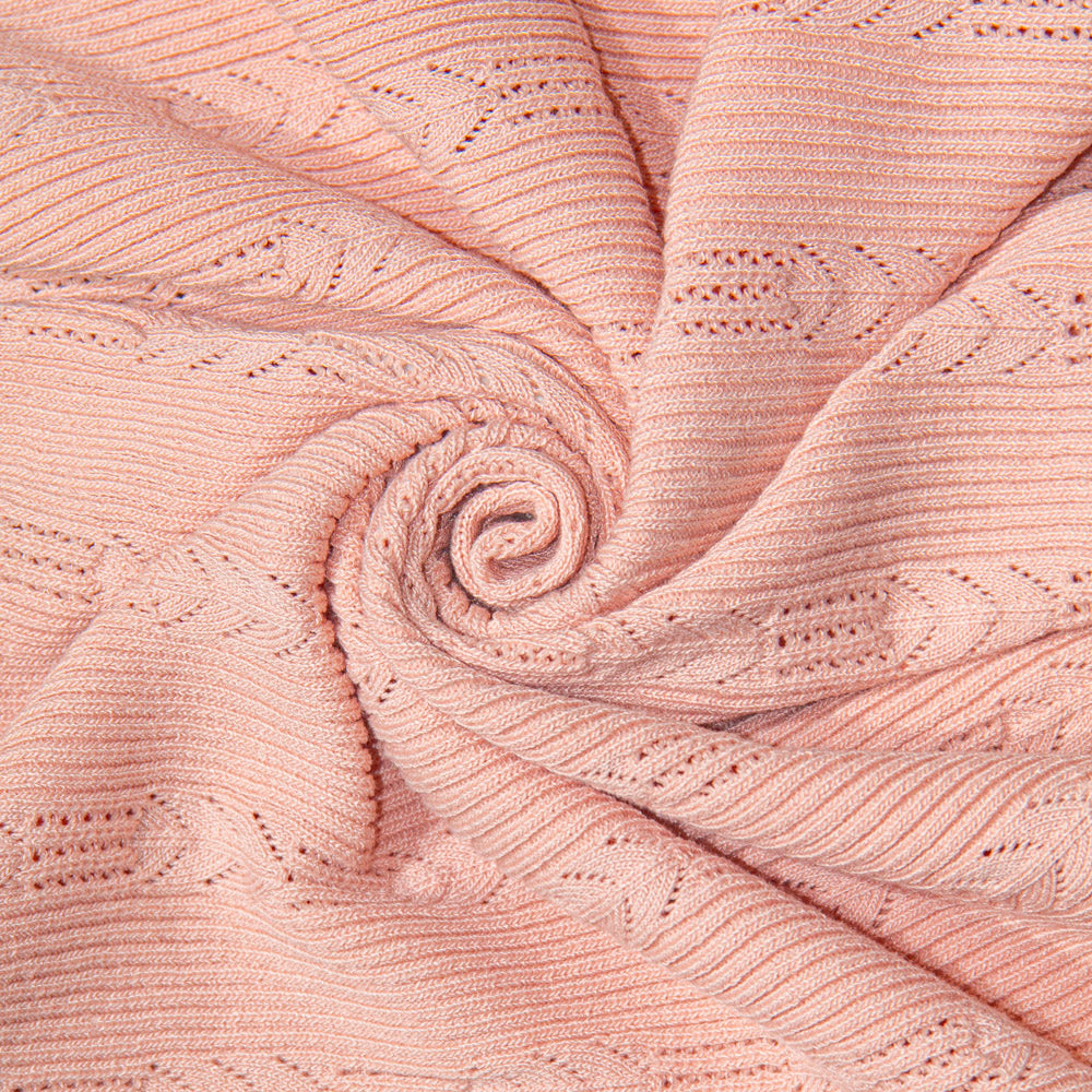 Blush Cutout Cardigan