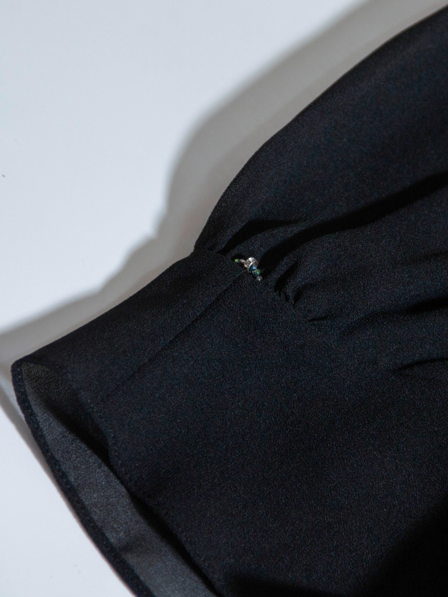 Black Sheer Sleeve Dress
