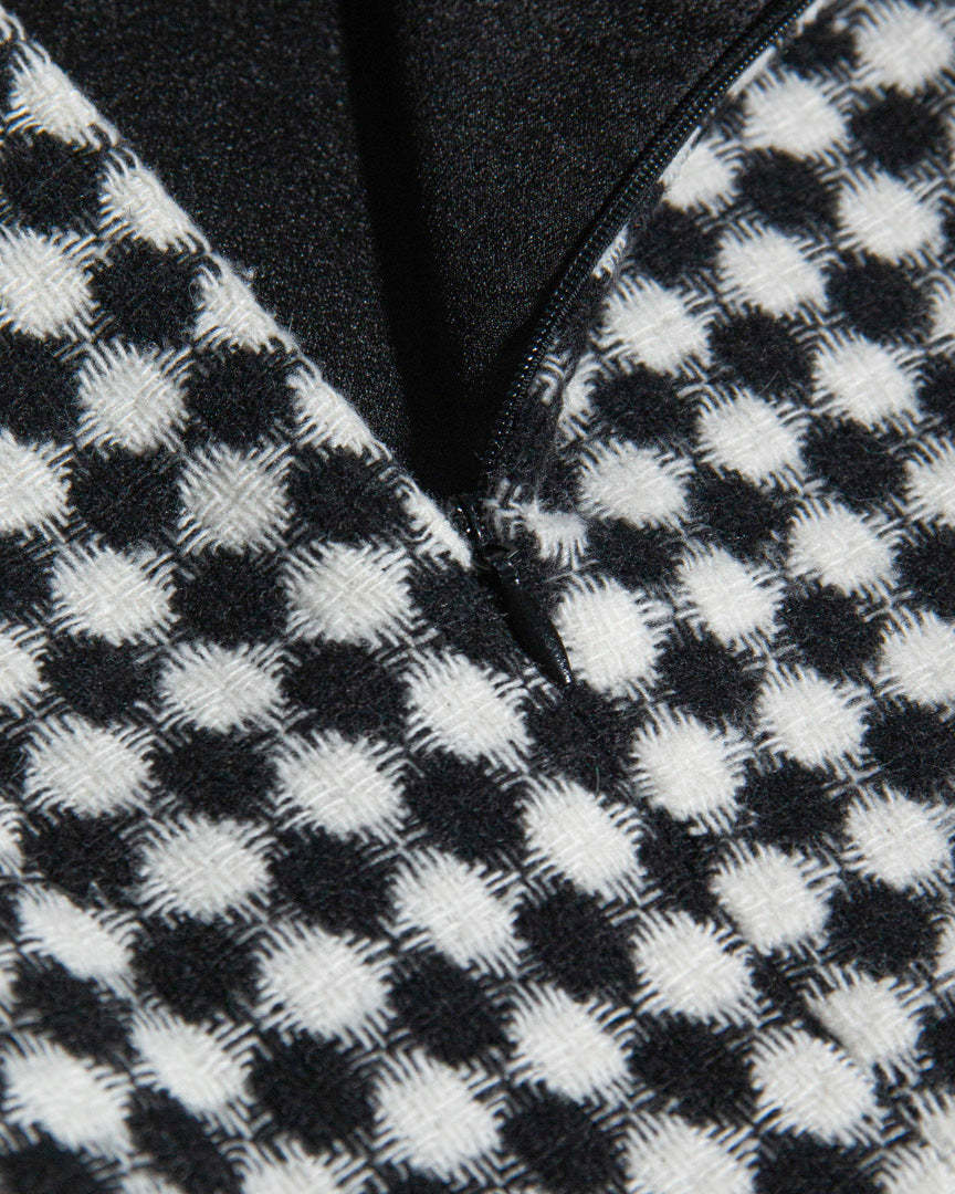 Monochrome Elegance Dress