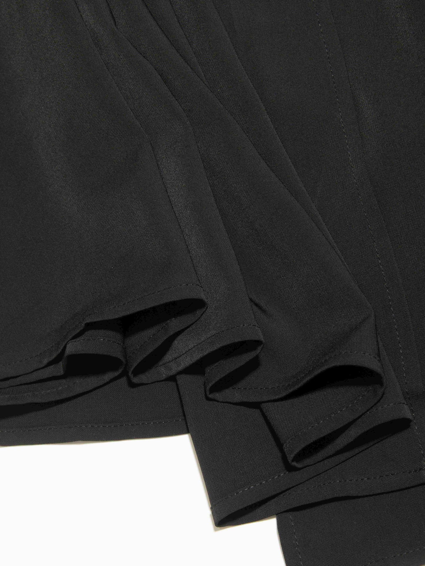 Wrap Style Midi Dress with Side Pockets