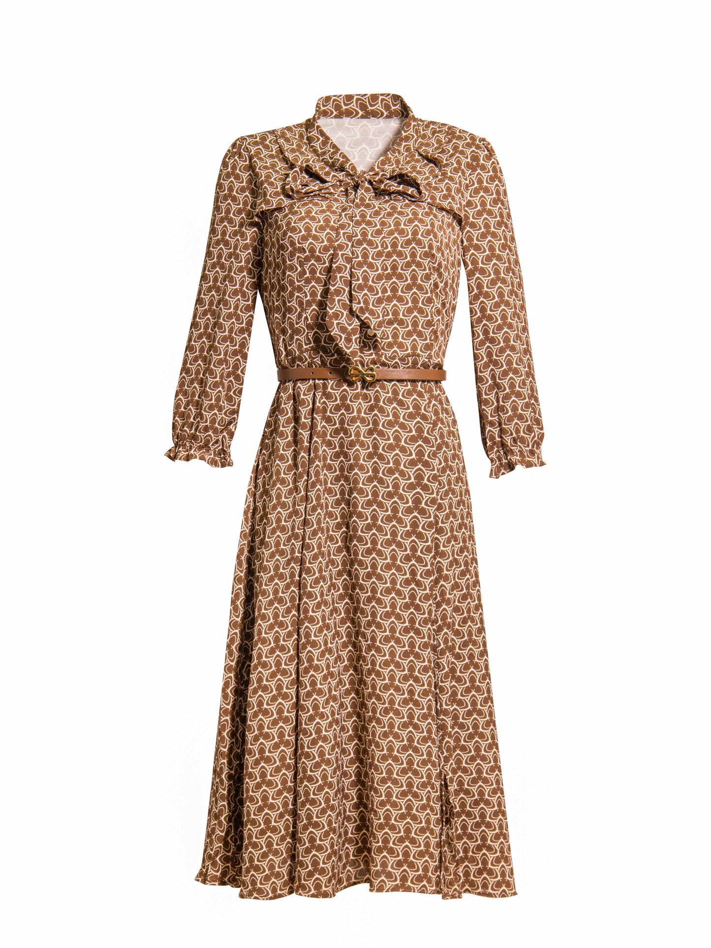 Printed Elegance Dress