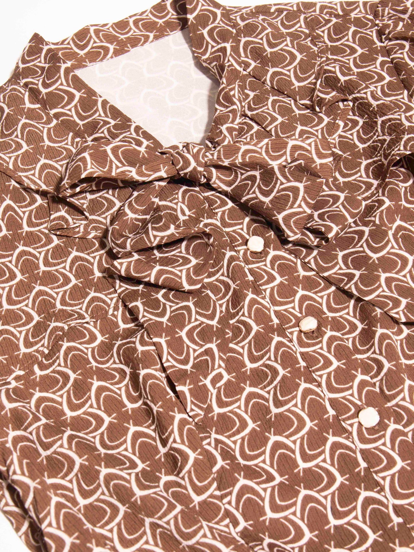 Printed Elegance Dress
