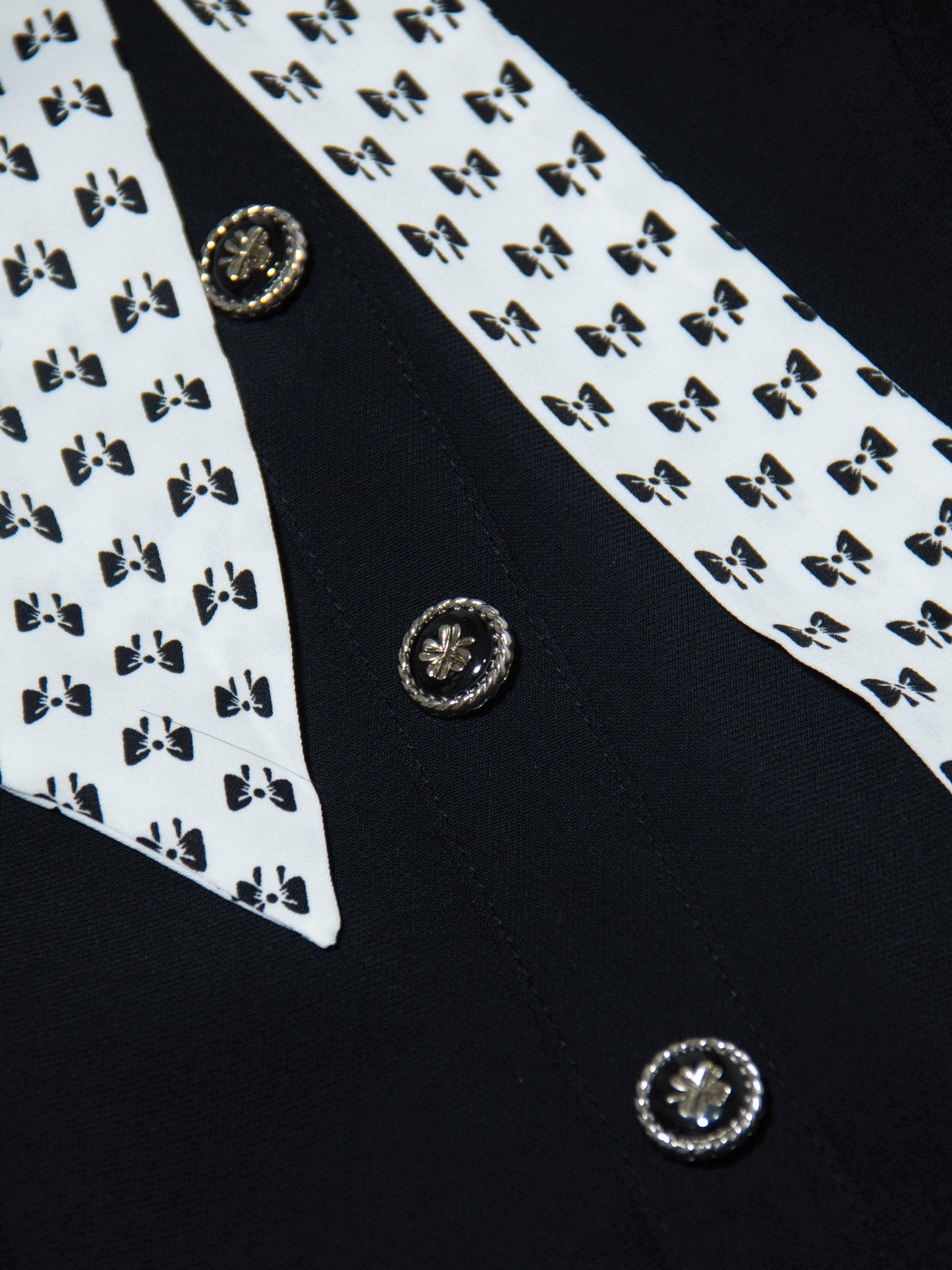 Chic Ribbon Detail A-Line Dress