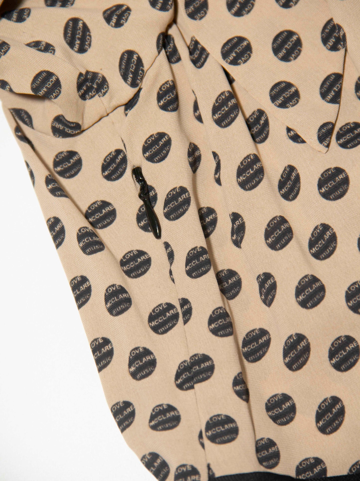 Black Printed Top Dress & Cropped Vest