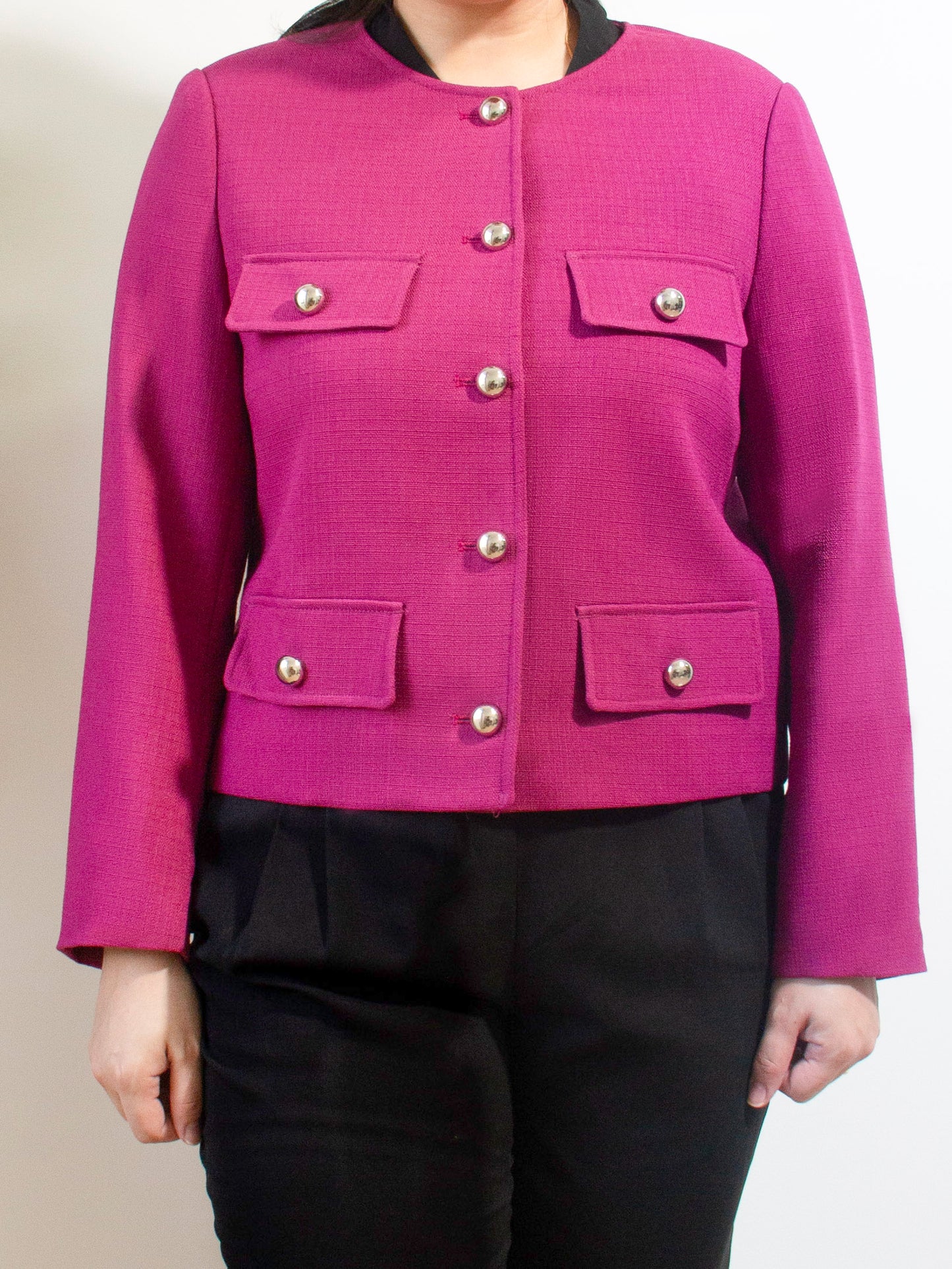 Structured Pocket Coat