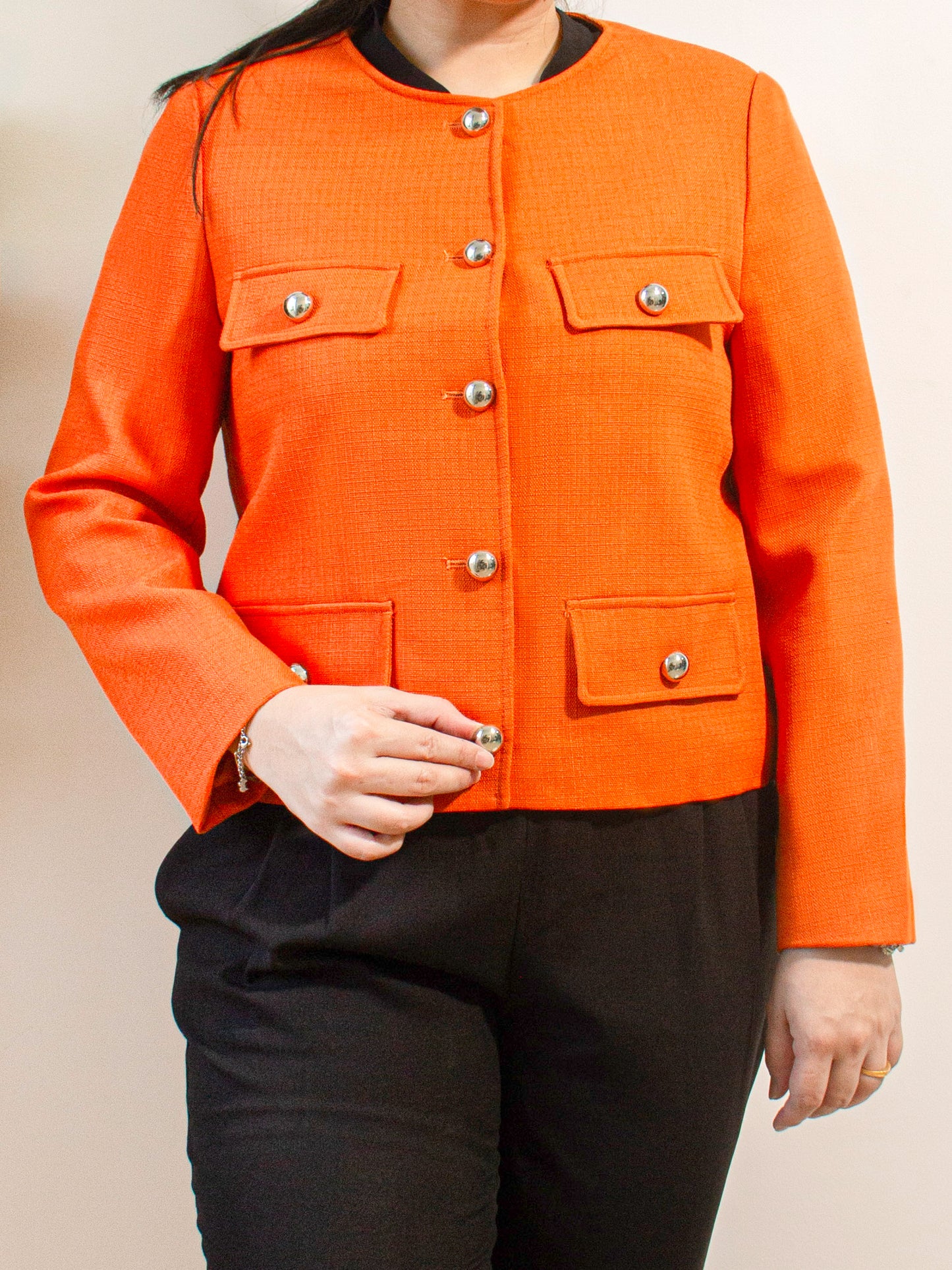Structured Pocket Coat