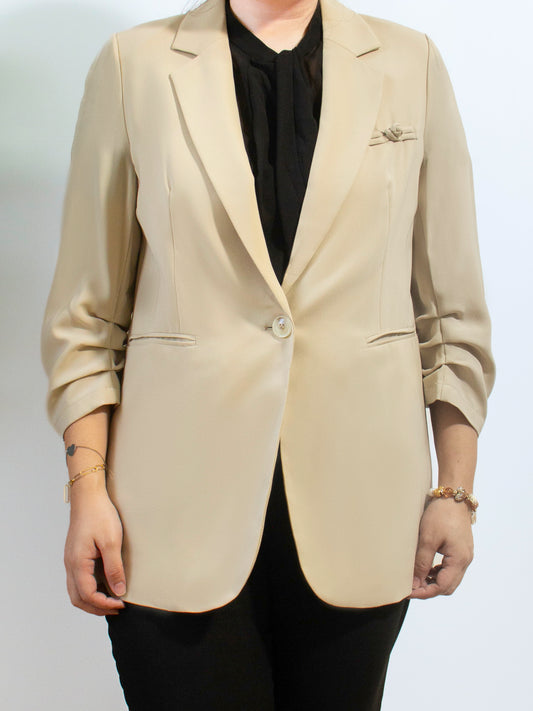 Single-Button Classic Coat