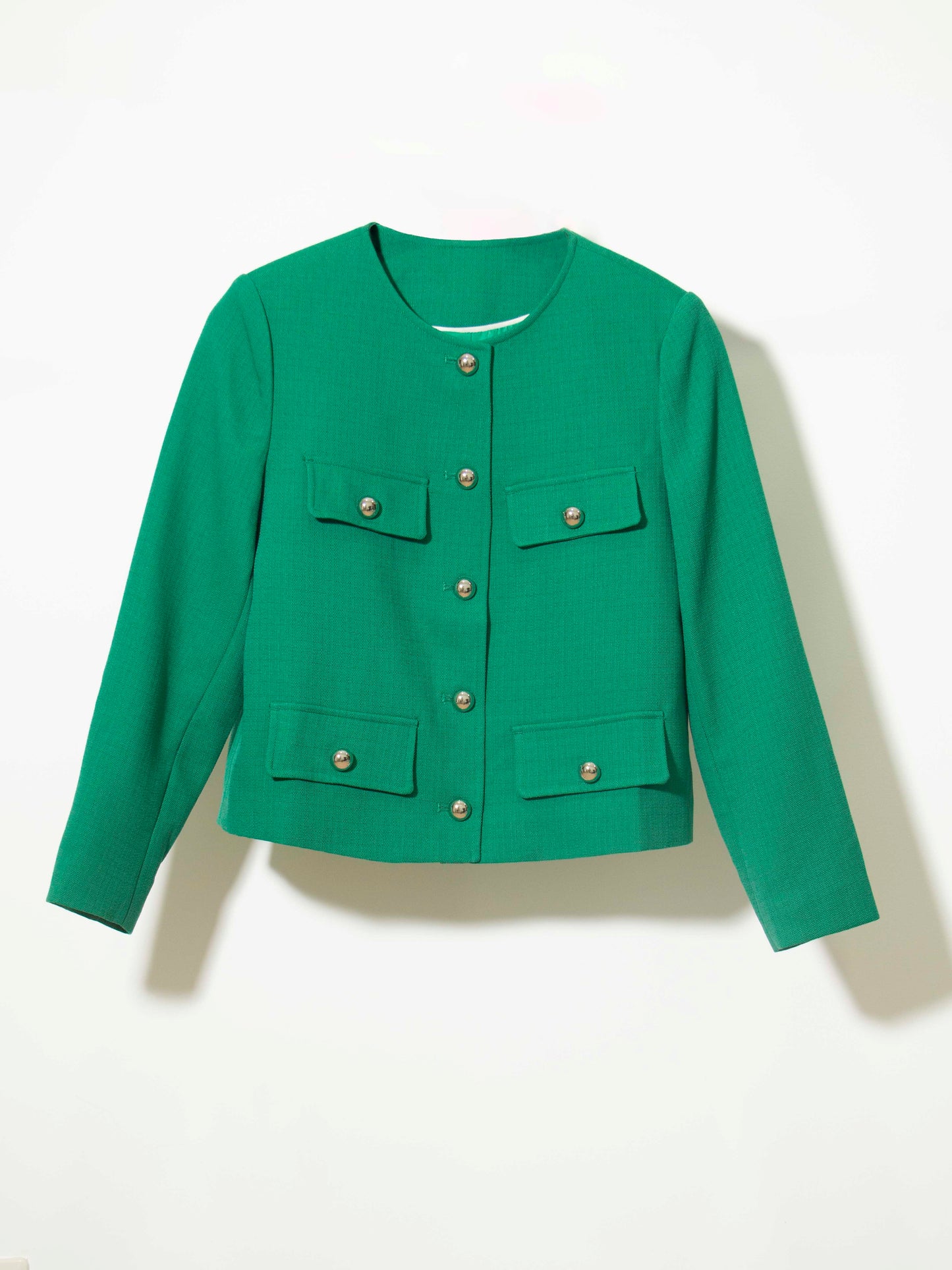 Structured Pocket Coat