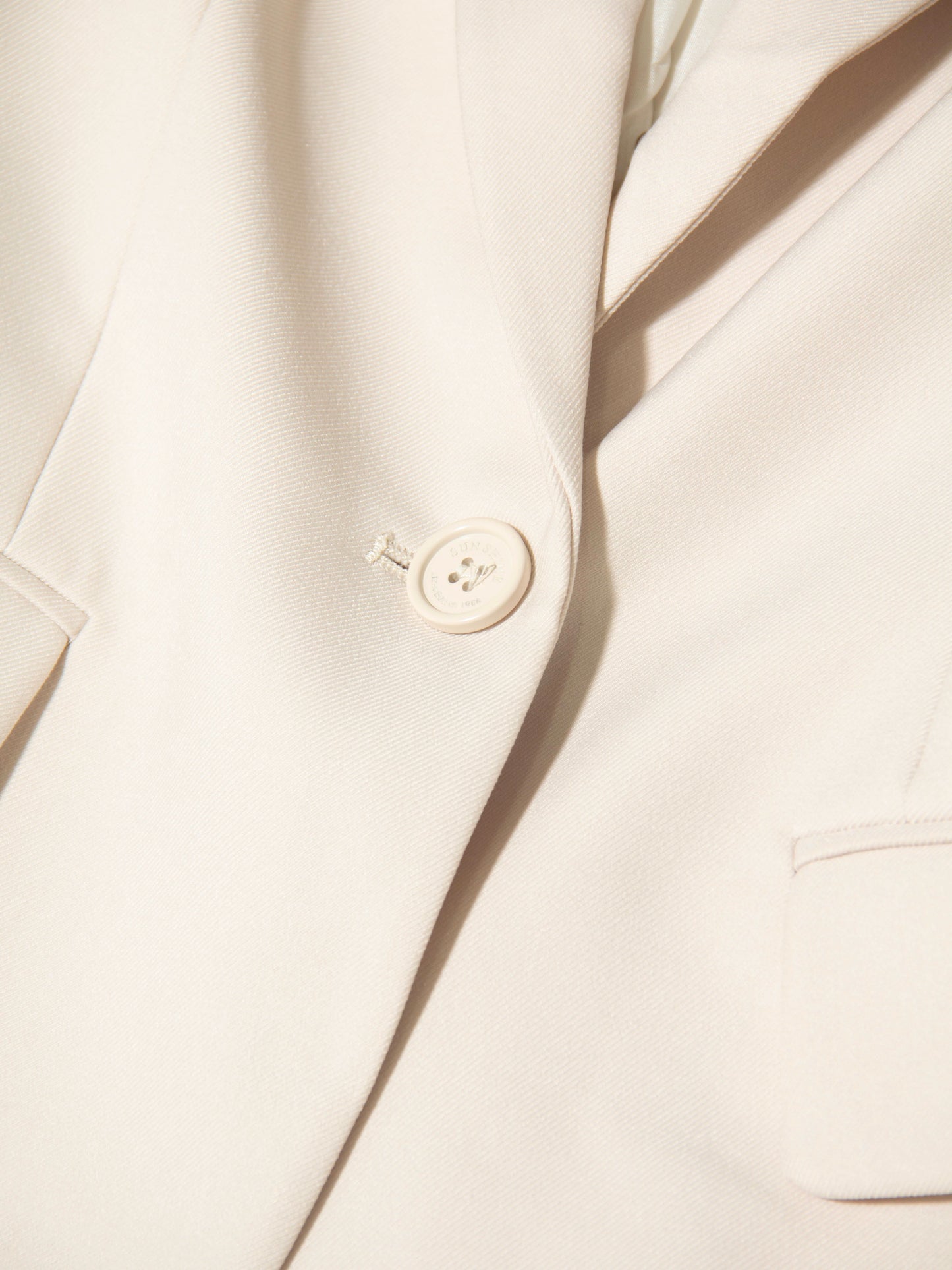 Single Button Tailored Women's Coat