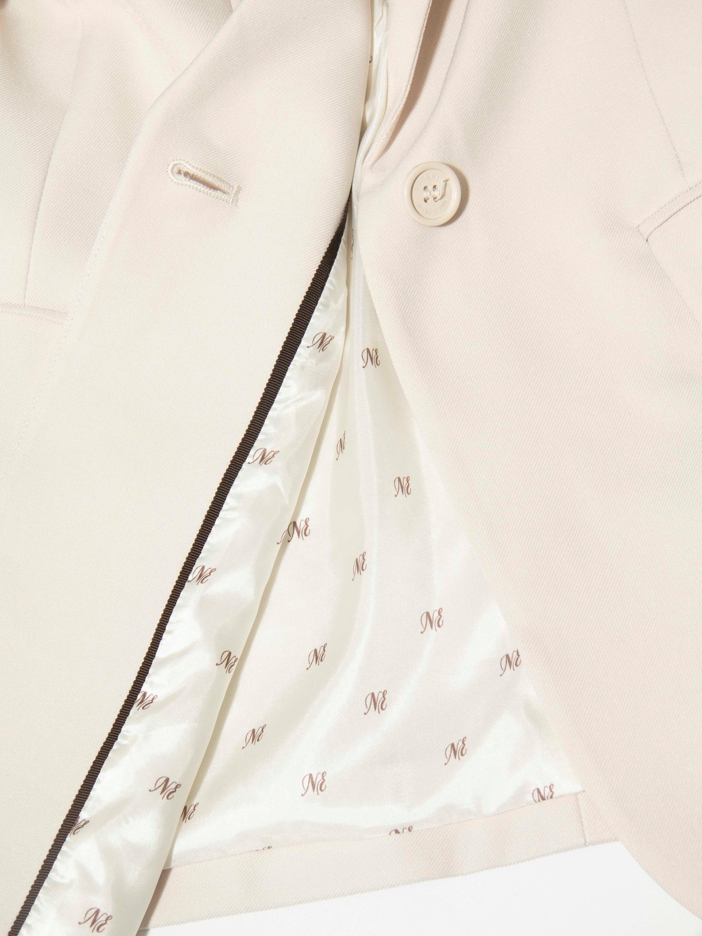 Single Button Tailored Women's Coat