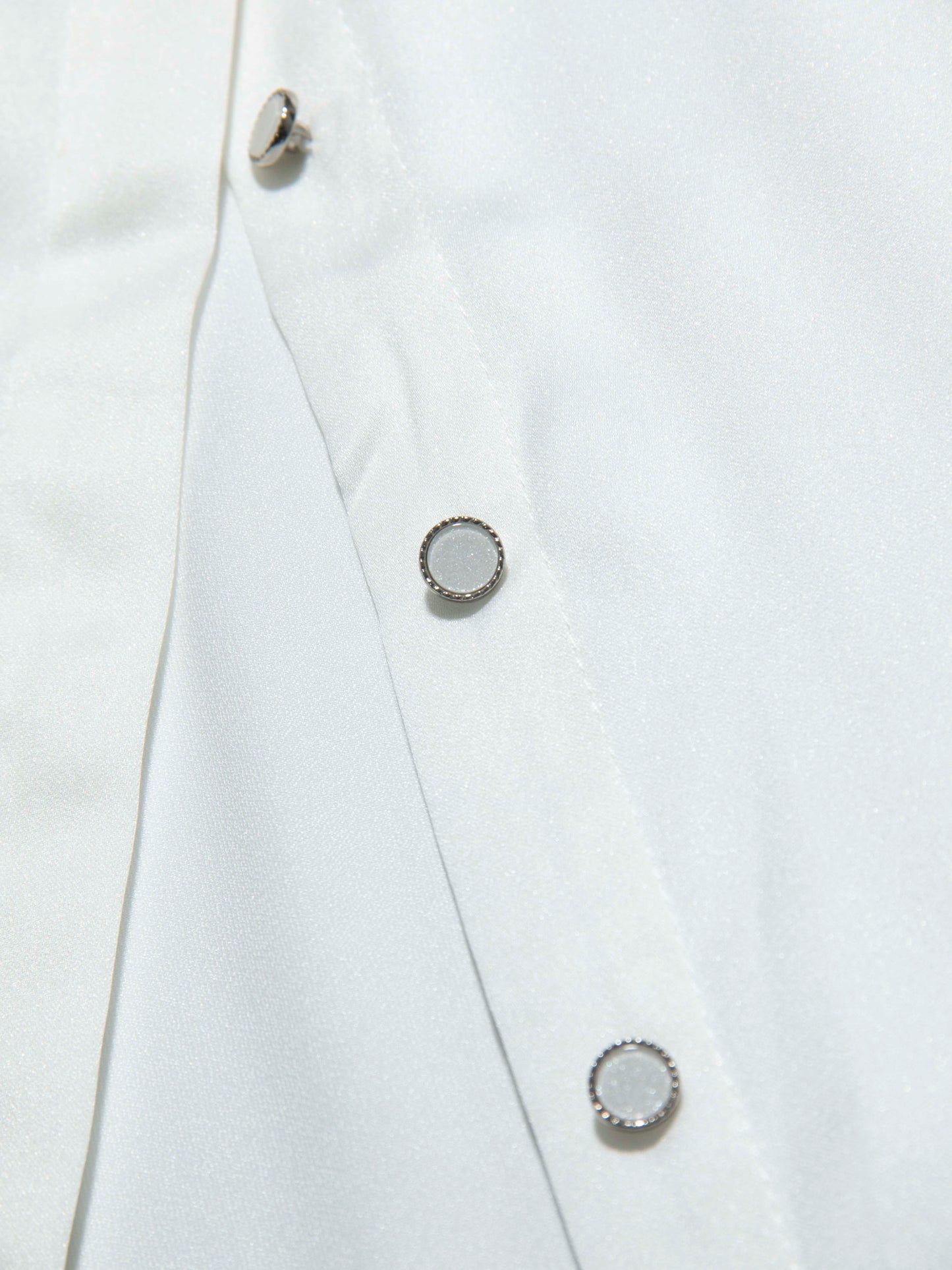 Pearl Accent Button-Down Blouse