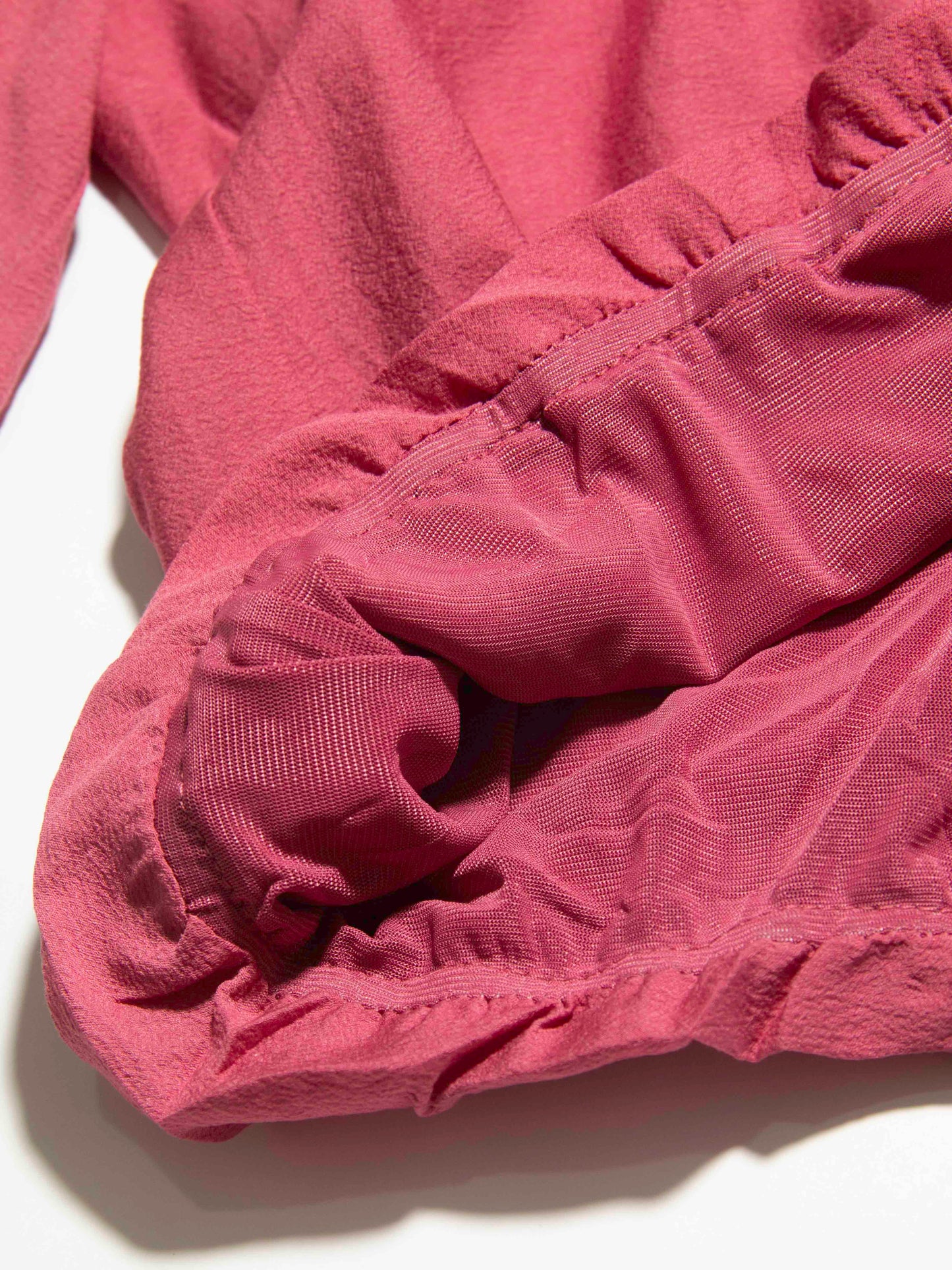 Ruffled Collar Blouse with Bow Detail