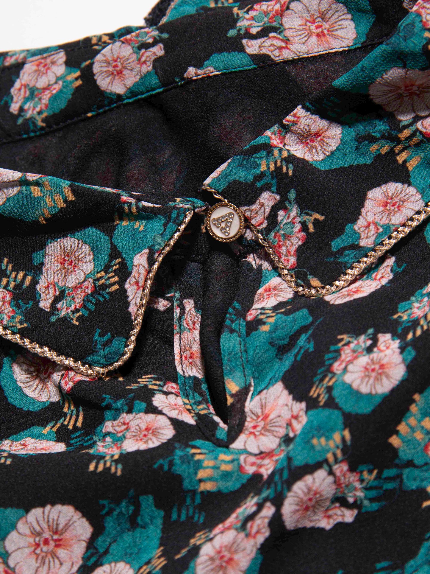 Floral Bloom Ruffle Blouse