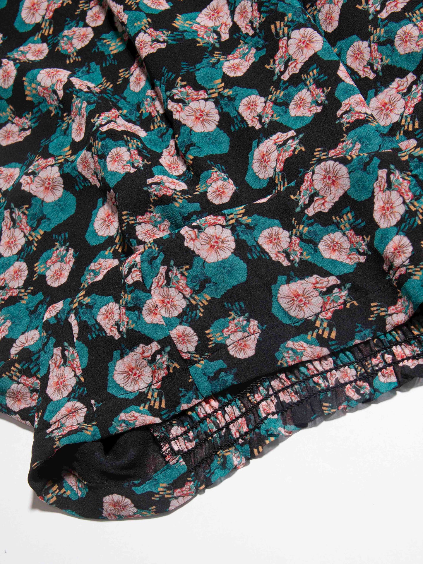 Floral Bloom Ruffle Blouse
