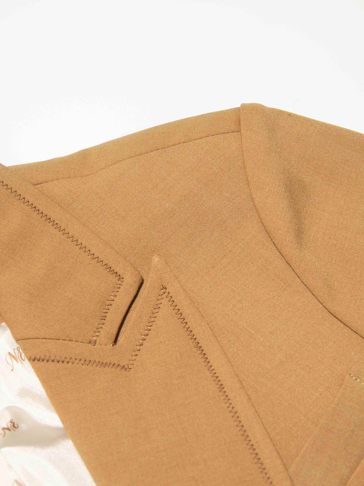 Camel Classic Blazer & Trousers Set