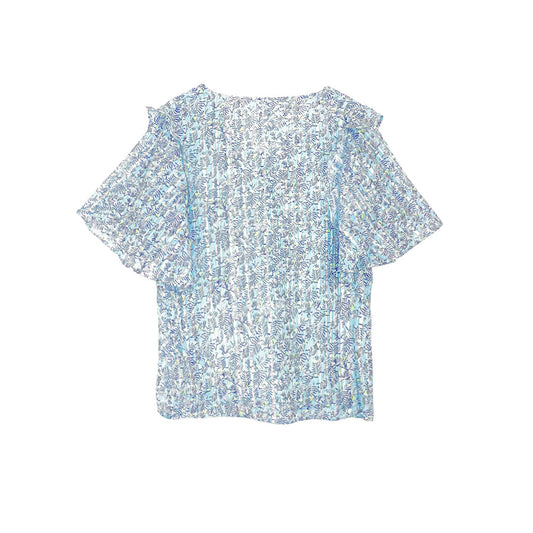 Whispering Ferns Flutter Blouse