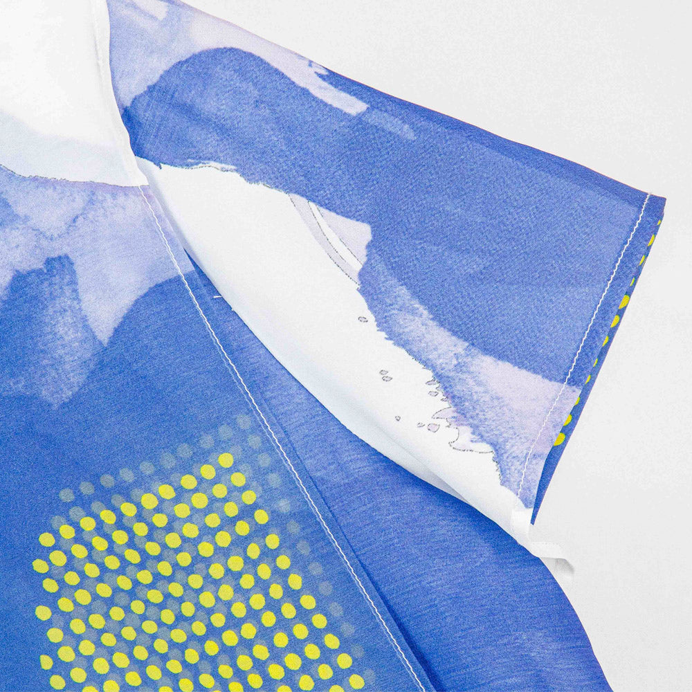 Abstract Blue Print Tee