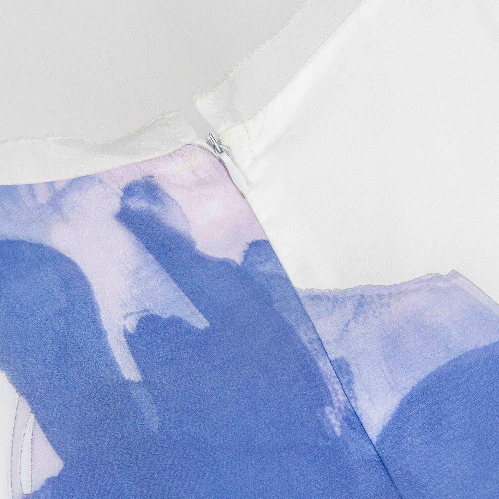 Abstract Blue Print Tee