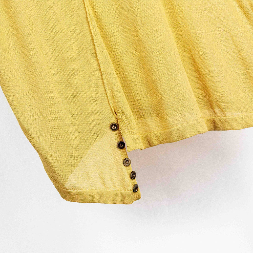 Asymmetrical Button Detail Top