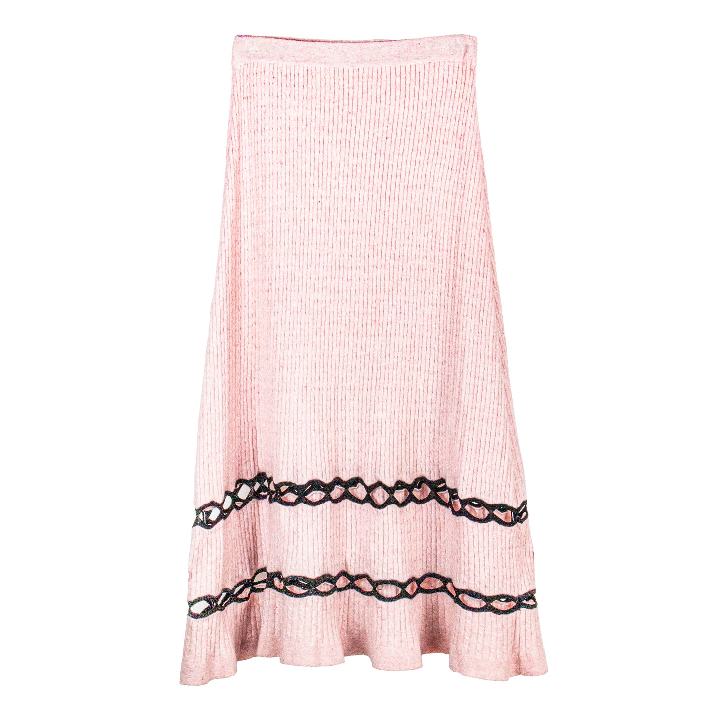 Soft Bloom Knitted Skirt