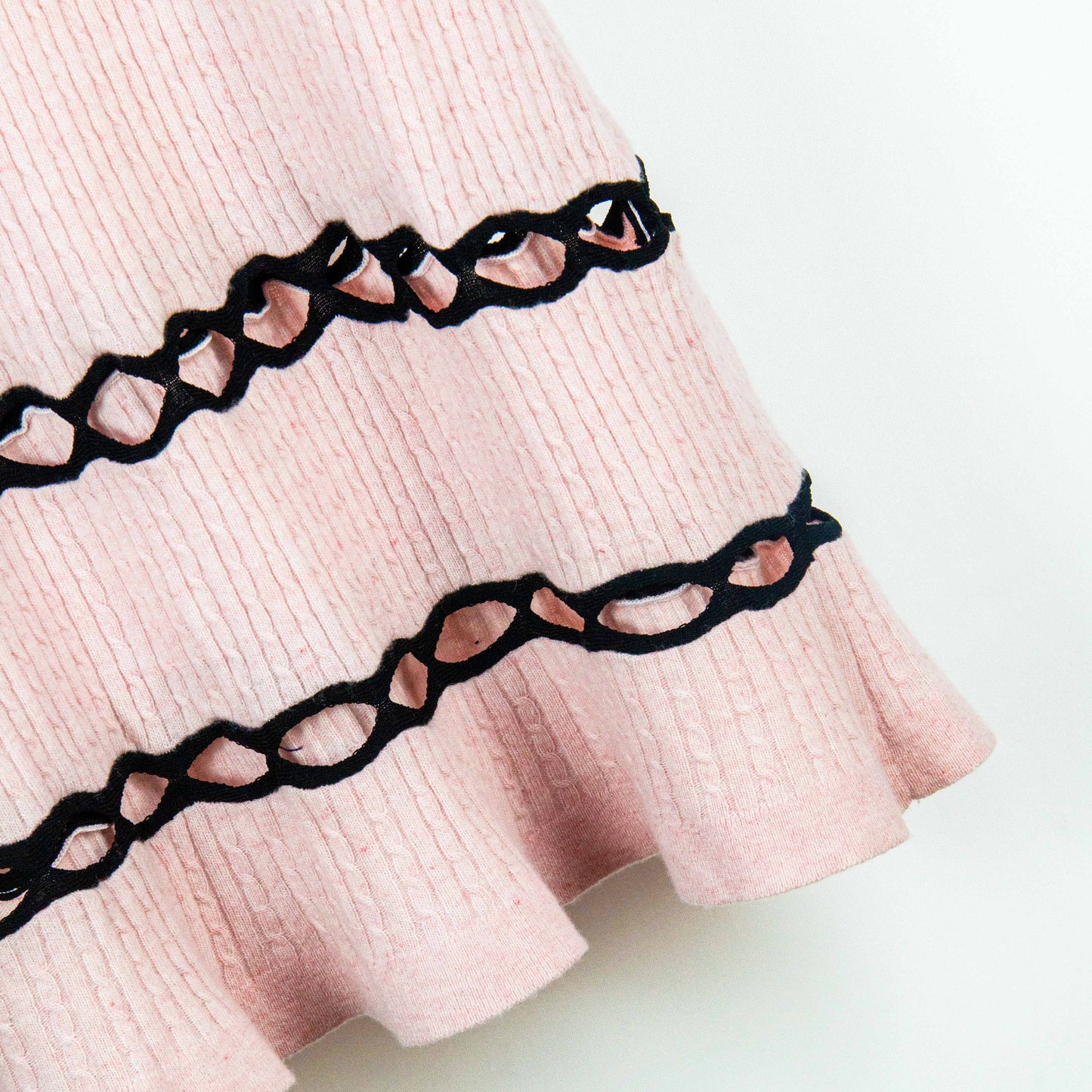 Soft Bloom Knitted Skirt