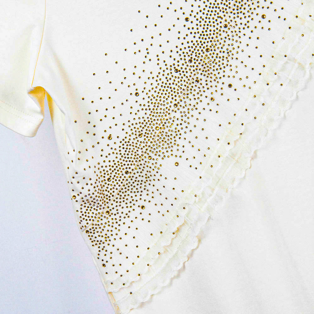 Sparkling Cream Tee
