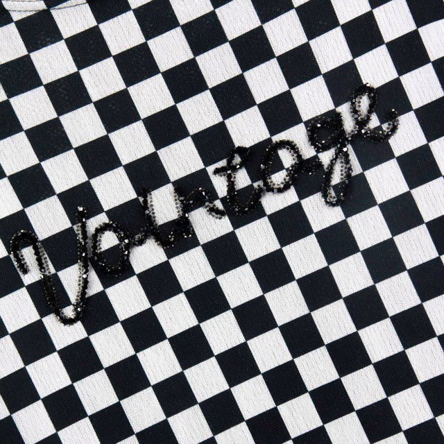 Checkered Charm Top